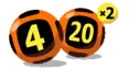 Логотип лотереи Gosloto 4/20