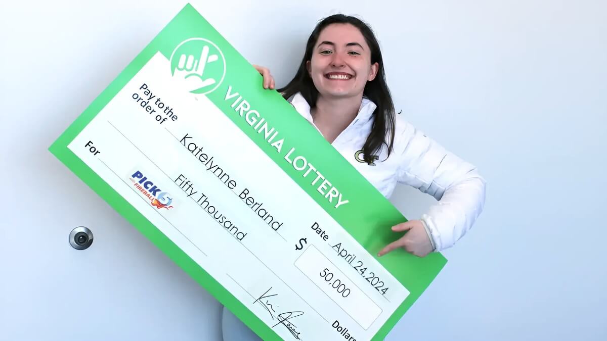 Первый лотерейный билет приносит женщине из Вирджинии 50 000 долларов